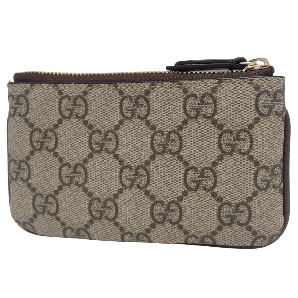 Ophidia 拉链钥匙包 GG Supreme 帆布 米色 绿色 红色 838466