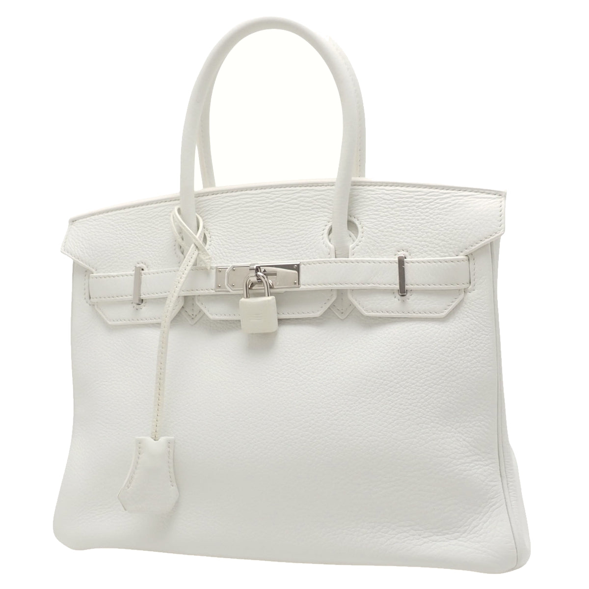 バーキン30 トゴ ホワイト シルバー金具 □L刻印