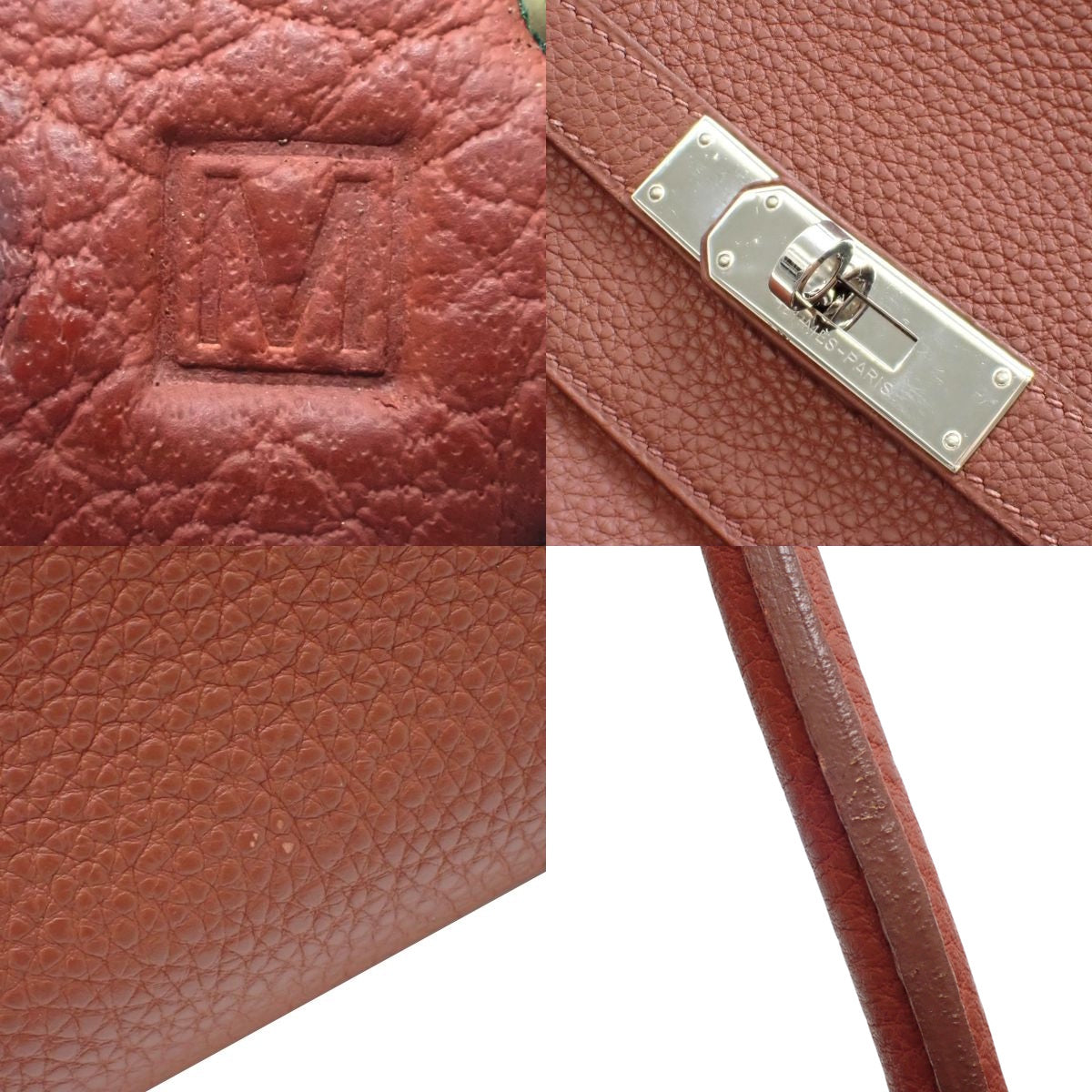 バーキン40 トゴ シエンヌ シルバー金具 □M刻印