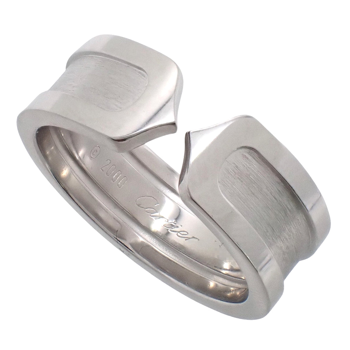 C2リング ホワイトゴールド K18WG 51 7.5g