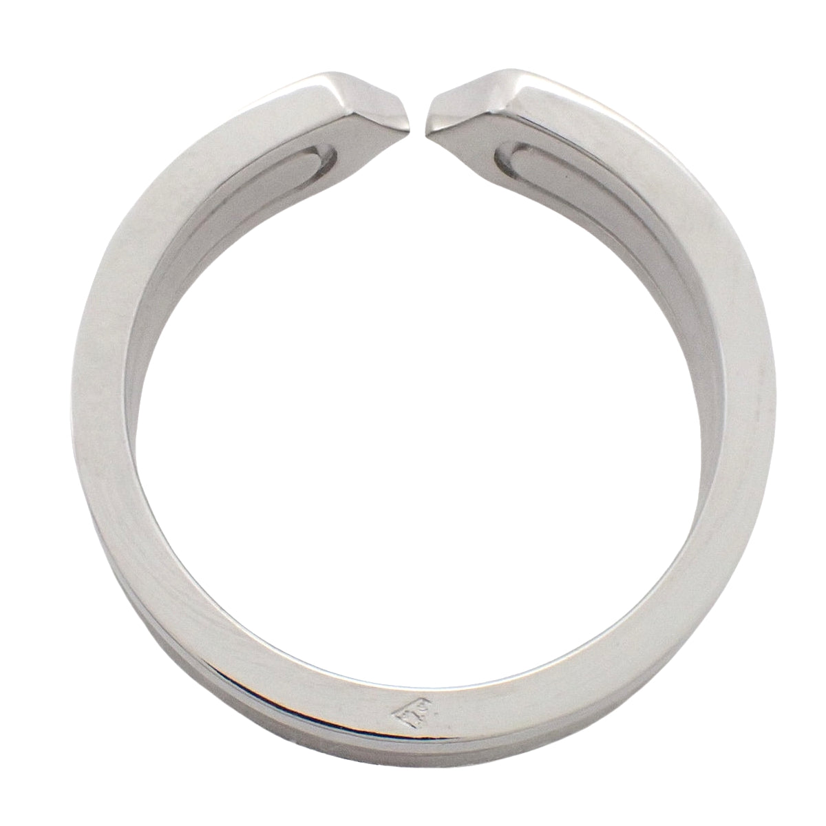 C2リング ホワイトゴールド K18WG 51 7.5g