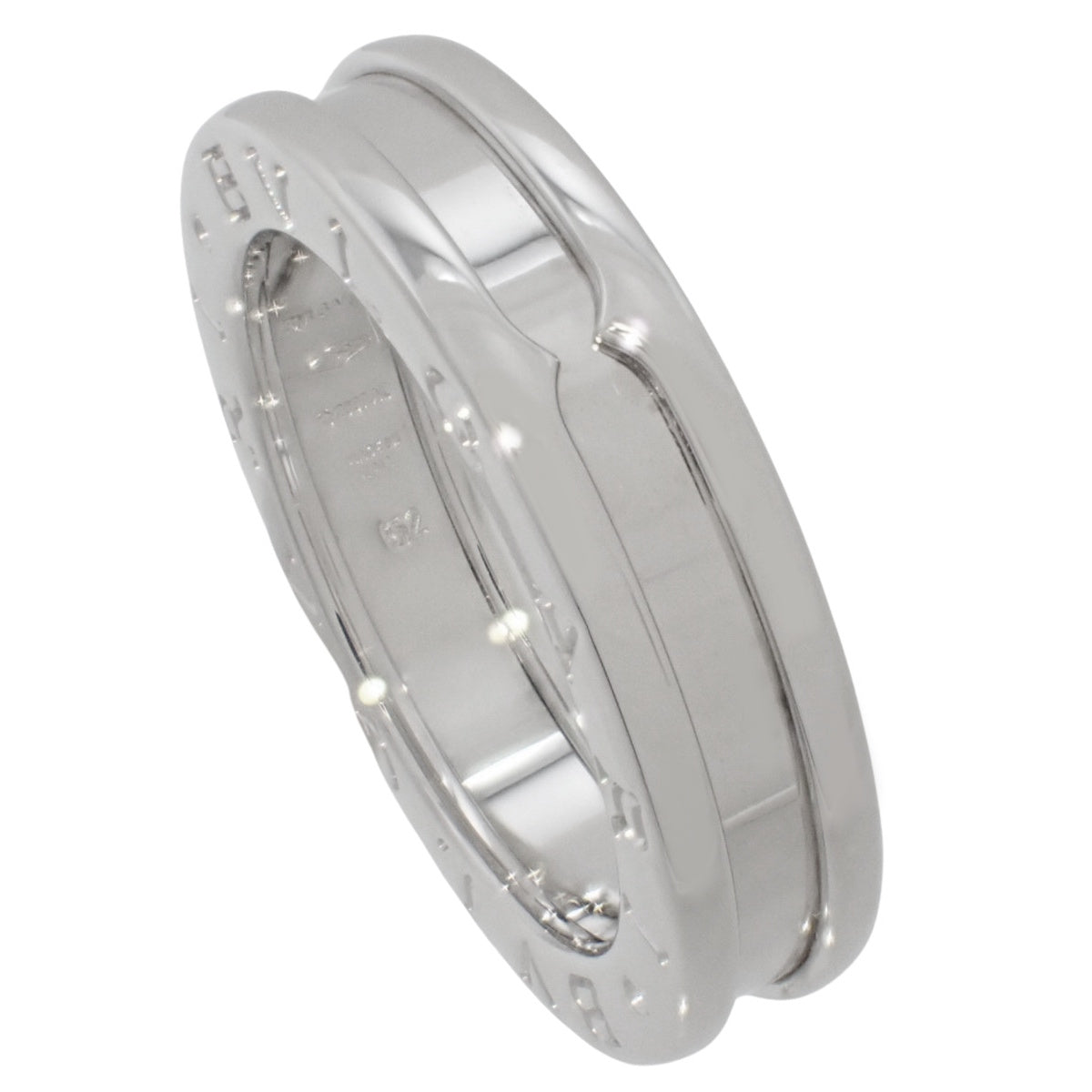 ビー・ゼロワン リング ホワイトゴールド K18WG 52 6.5g