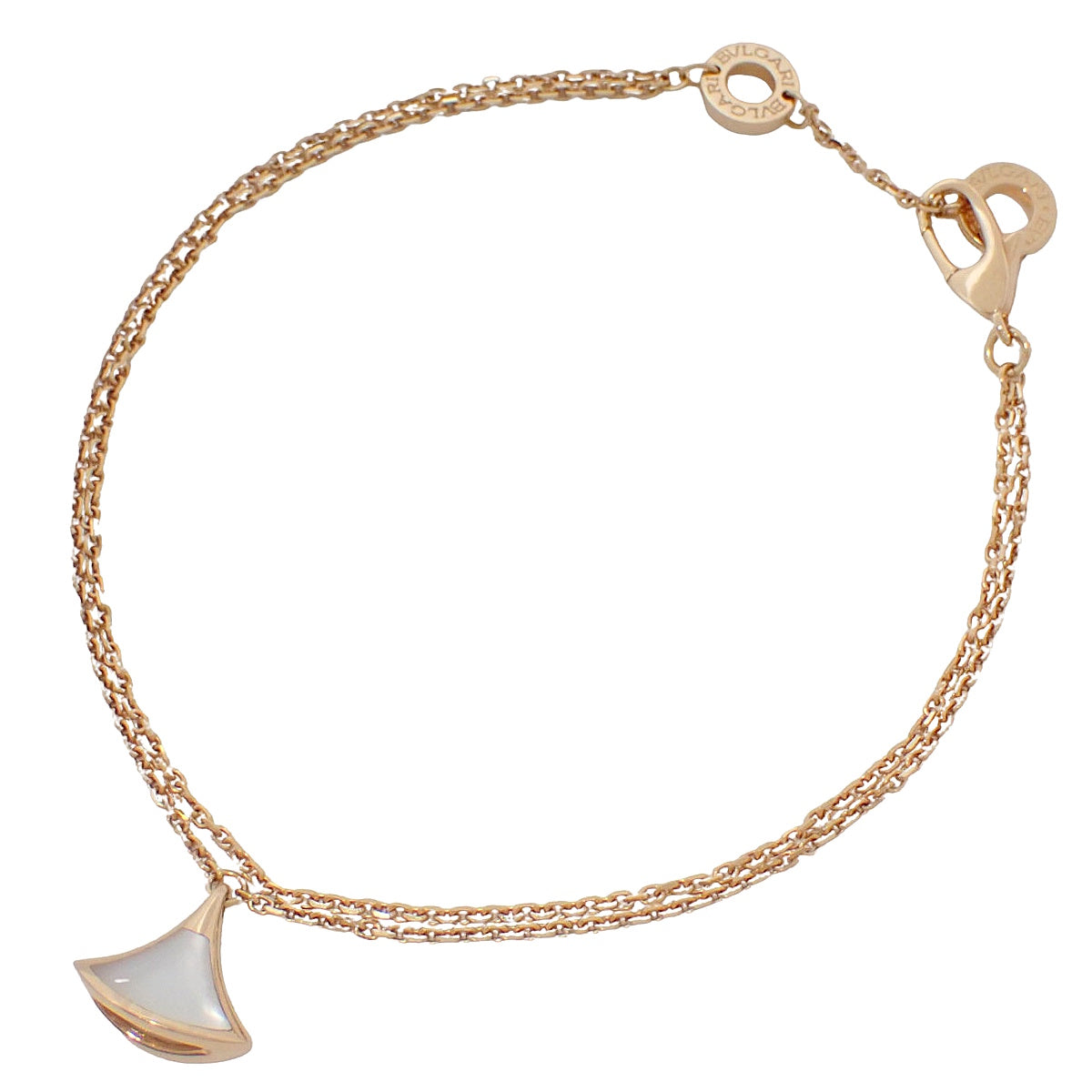 ディーヴァ ドリーム ブレスレット ホワイトマザーオブパール ピンクゴールド K18PG 3.5g