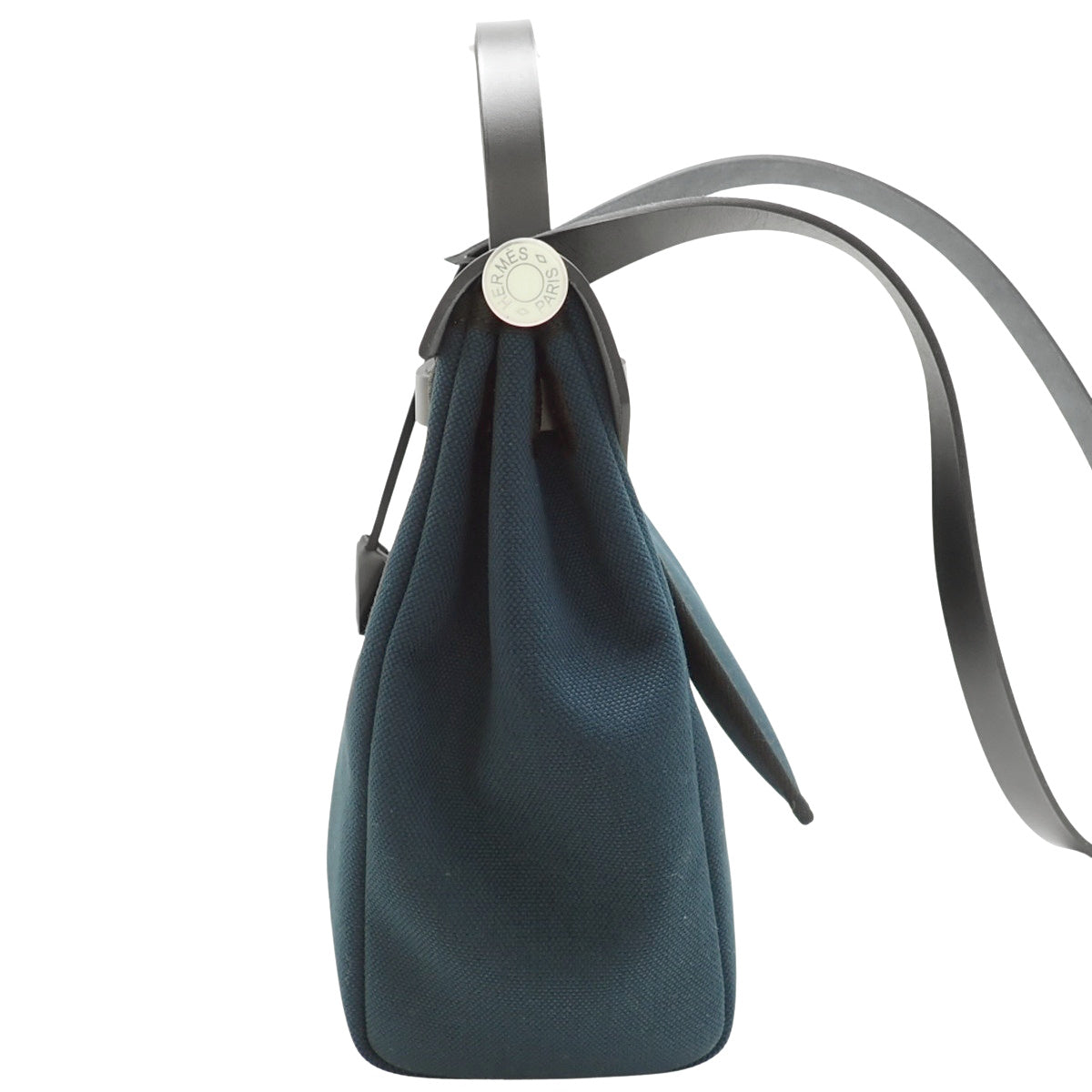 エールバッグジップPM トワルミリタリー ヴァッシュハンター パラジウム金具 ネイビー ブラック K刻印