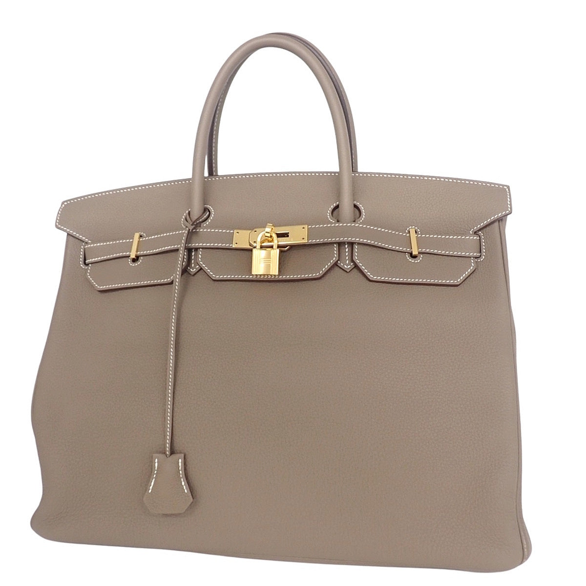 Birkin 40 Togo Etoupe 金色五金件 D 印章