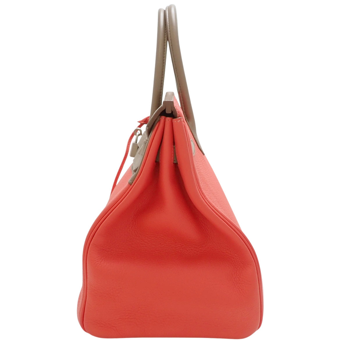 バーキン35 カザック トリヨンクレマンス ヴォースイフト エトープ/エトゥープ/アルジル/ローズジャイプール マットシルバー金具 □P刻印