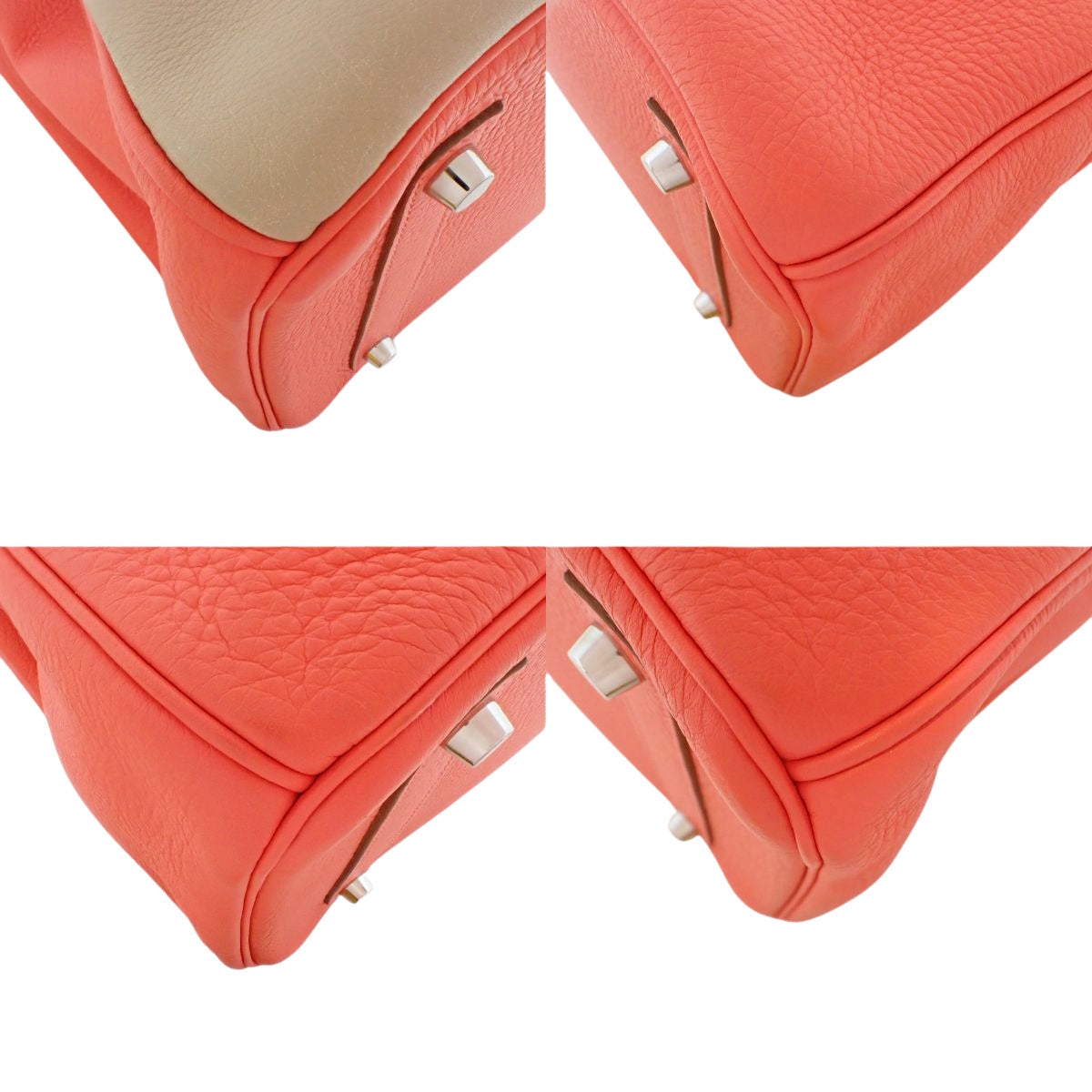 Birkin 35 Casaque Taurillon Clemence Veau Swift Etoupe/Etoupe/Argile/Rose Jaipur Matte Silver Hardware □P stamp