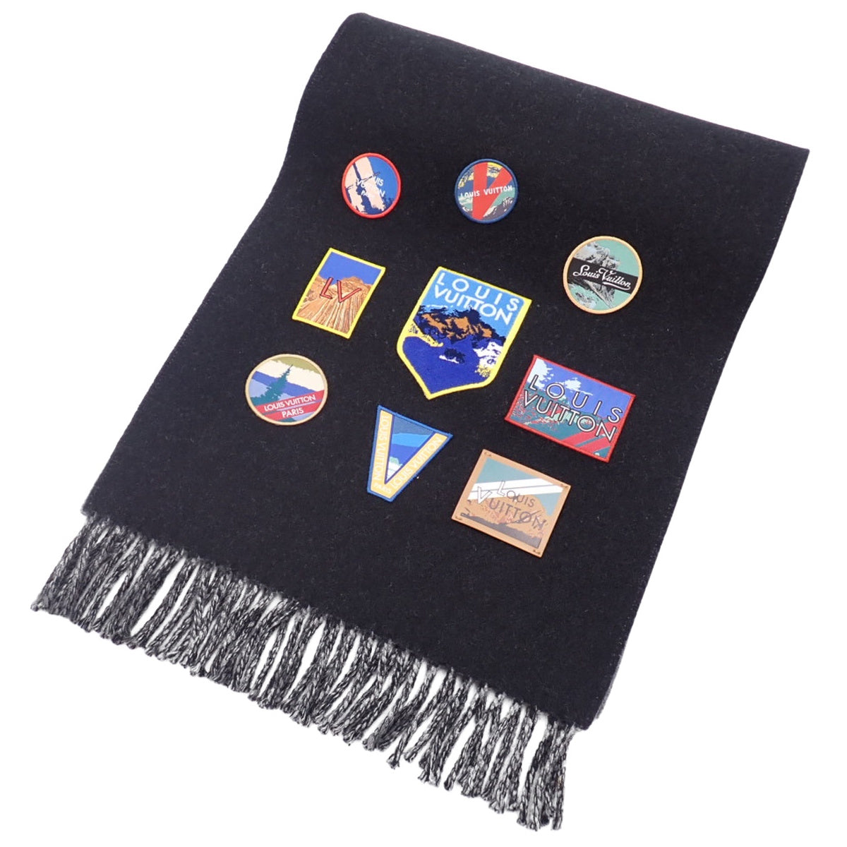 エシャルプ・シティ・アルプス ウール カシミヤ M71096