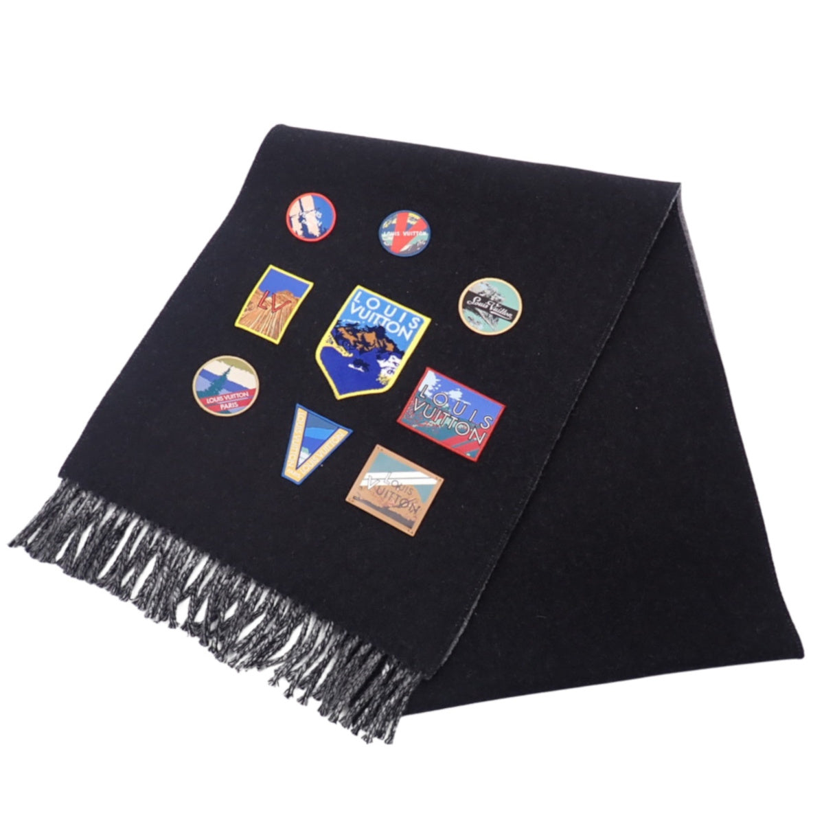 エシャルプ・シティ・アルプス ウール カシミヤ M71096