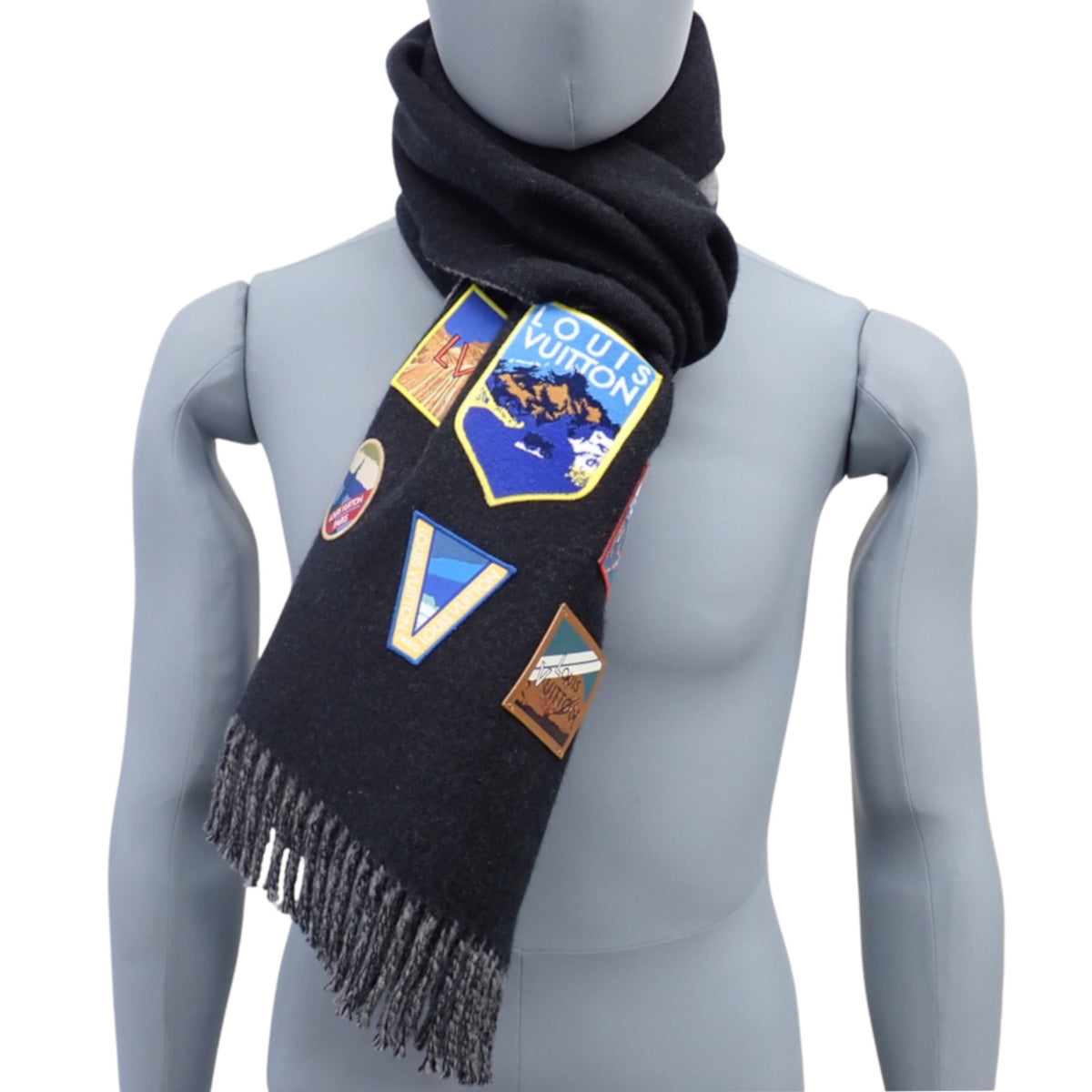 エシャルプ・シティ・アルプス ウール カシミヤ M71096