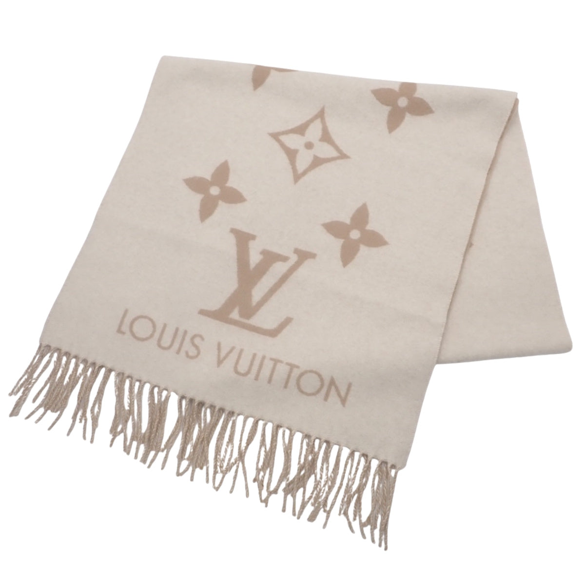 マフラー・レイキャビック ストール アパレル ファッション小物 ロゴ モノグラム カシミヤ M78123