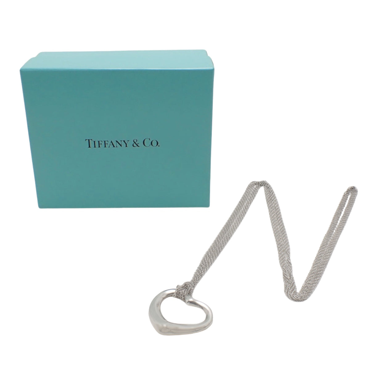 オープン ハート ペンダント シルバー SV925