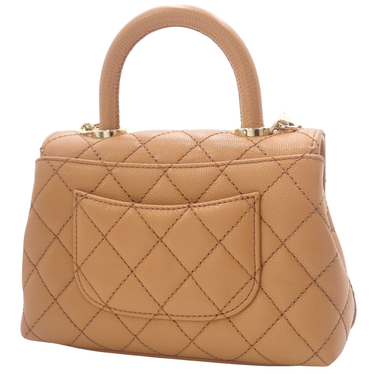 マトラッセ ココハンドル19 XXS キャビアスキン ブラウン AS2215