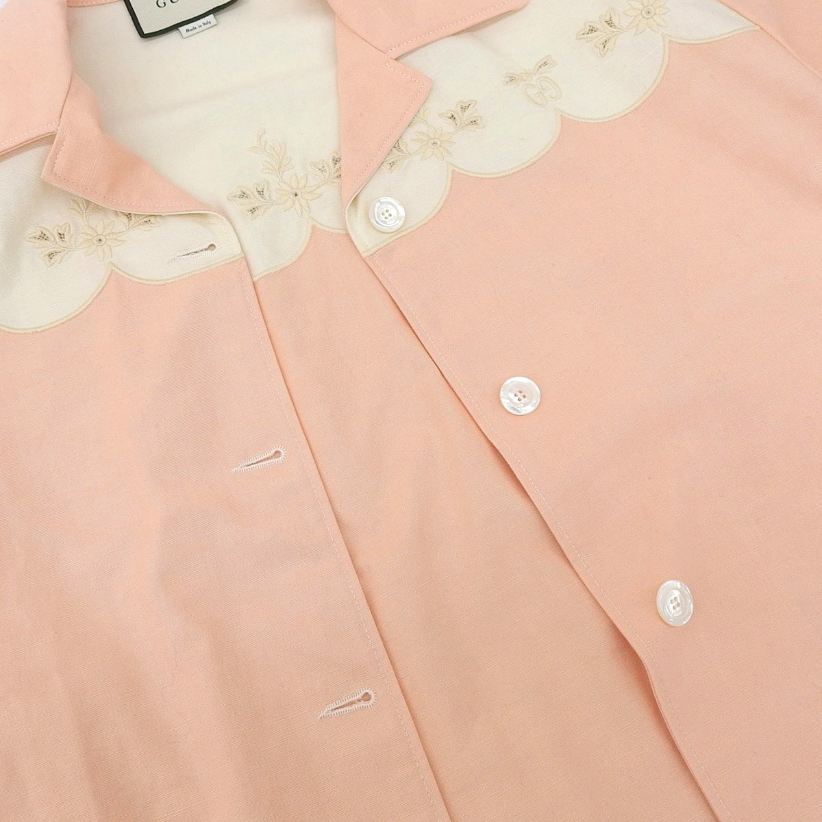 超大号刺绣衬衫 42