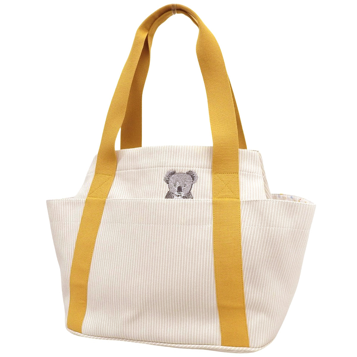 Passe-passe パスパス マザーズバッグ キャンバス パラジウム金具 ベージュ イエロー