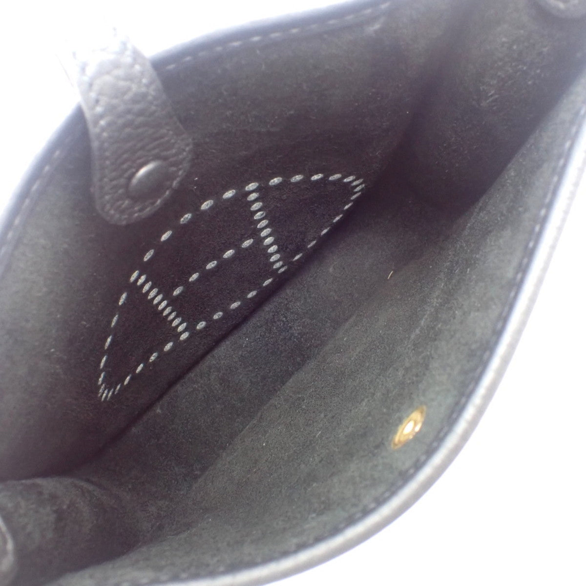 【新品】爱马仕（Hermès）Evelyne Amazon TPM，Taurillon Clemence皮革，黑色，金色五金件，W刻印