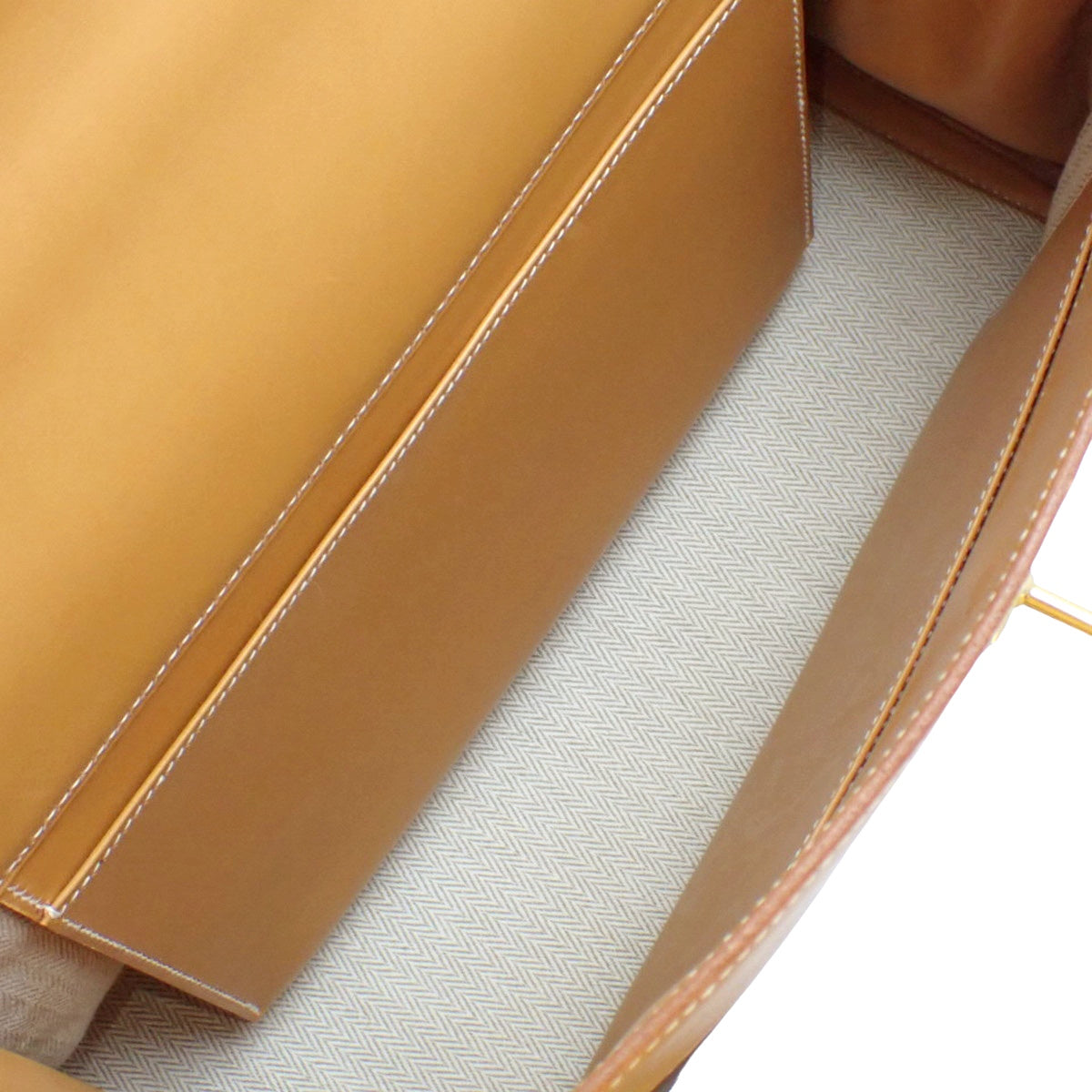 ケリー32 (内縫い) アマゾニア ヴァッシュ ナチュラル ゴールド金具 □C刻印