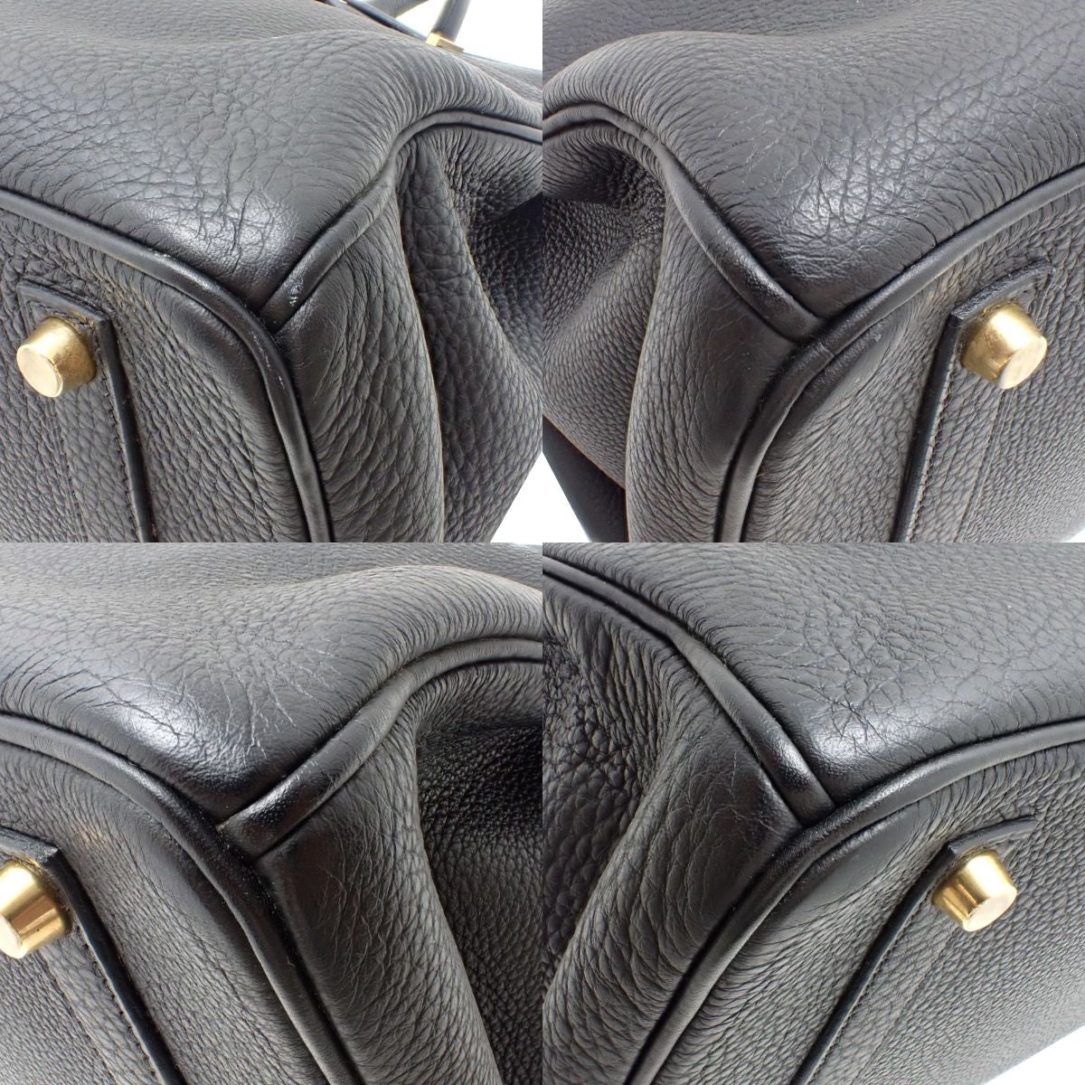 バーキン35 トゴ ブラック ゴールド金具 □F刻印