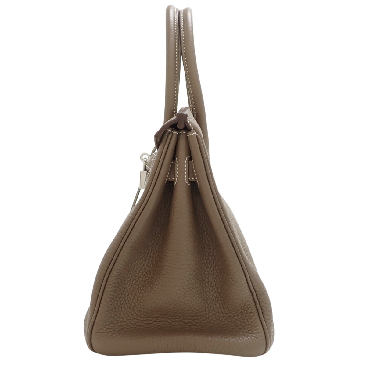 バーキン30 トゴ パラジウム金具 エトープ/エトゥープ シルバー金具 □N刻印