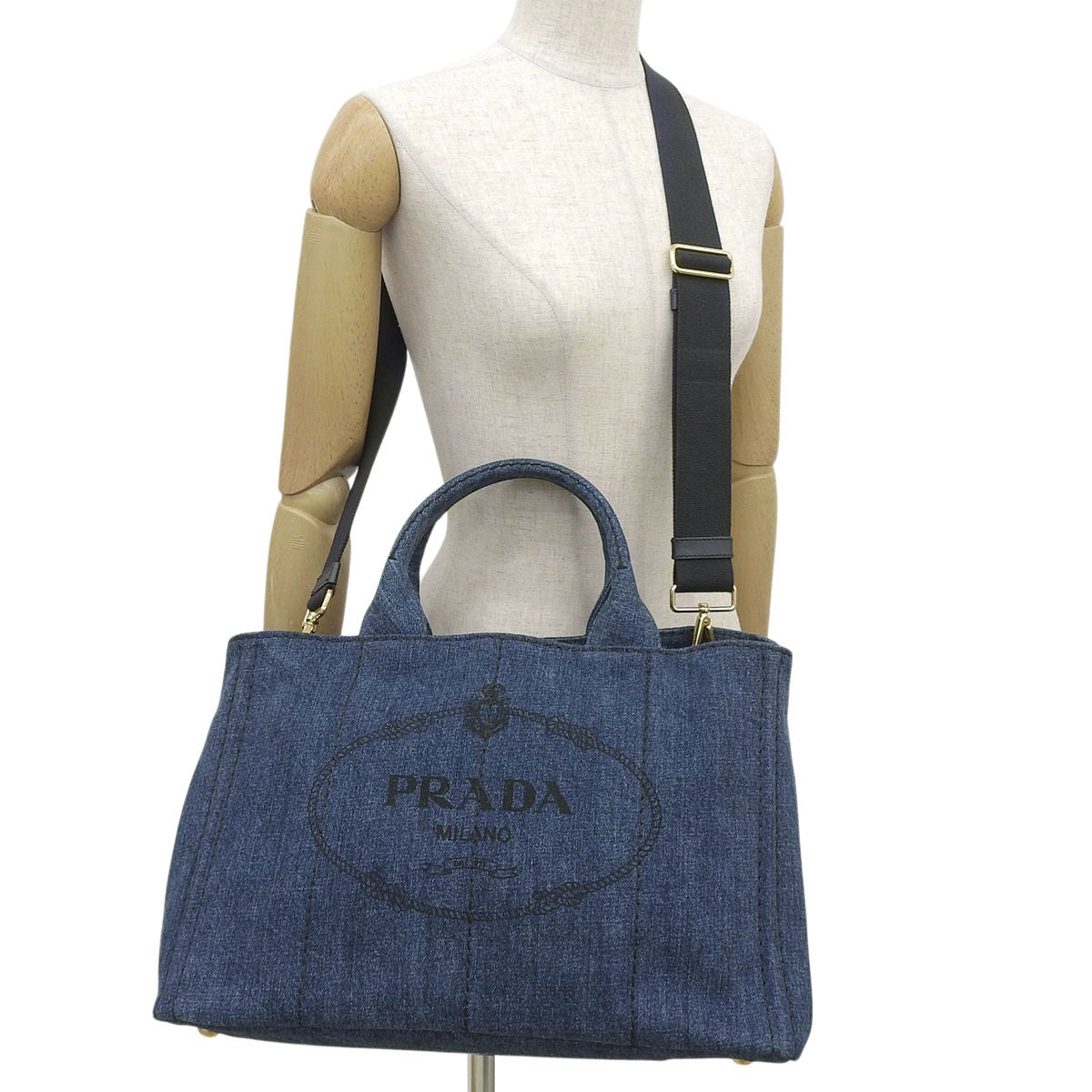 CANAPA カナパ デニム ブルー ネイビー 1BG439