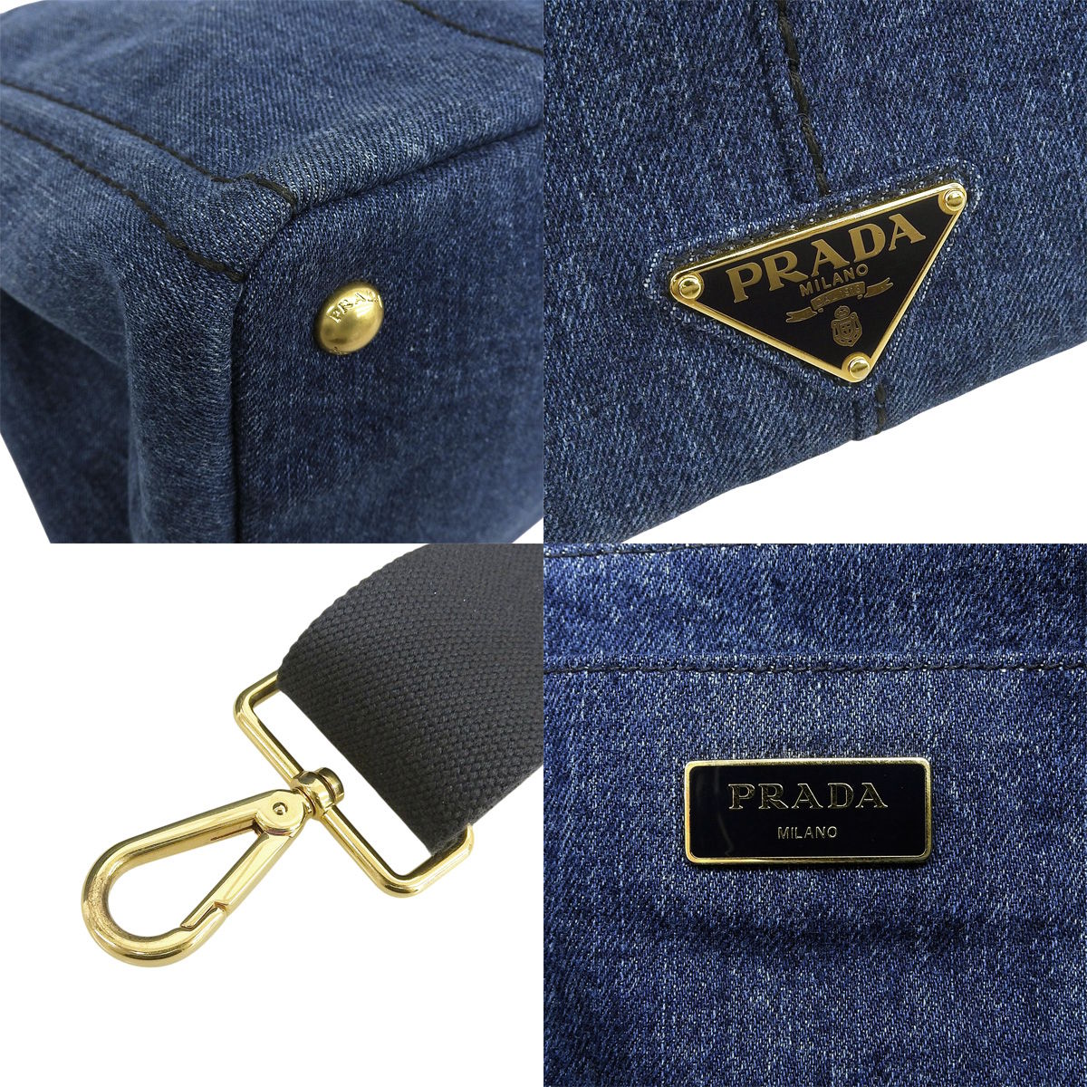 CANAPA カナパ デニム ブルー ネイビー 1BG439