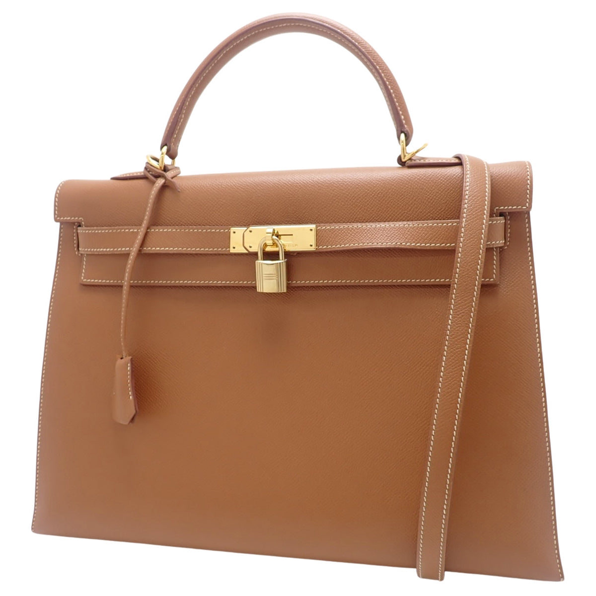 ケリー35(外縫い) クシュベル ゴールド ゴールド金具 □D刻印