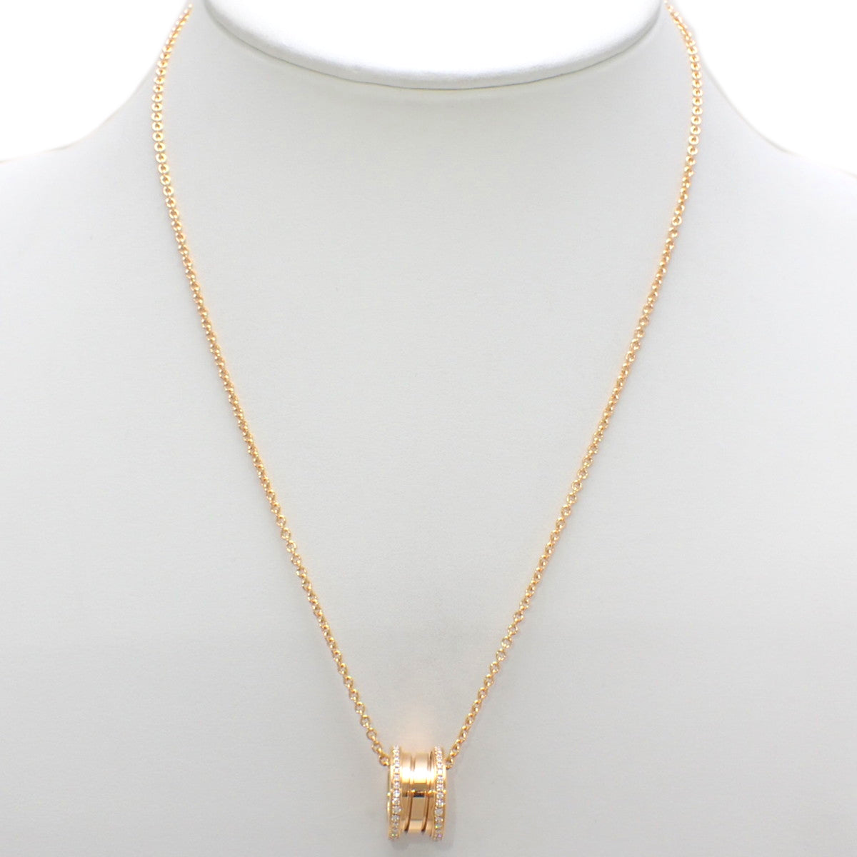B-Zero1 Necklace Diamond Pink Gold K18PG 13.4g B-zero1