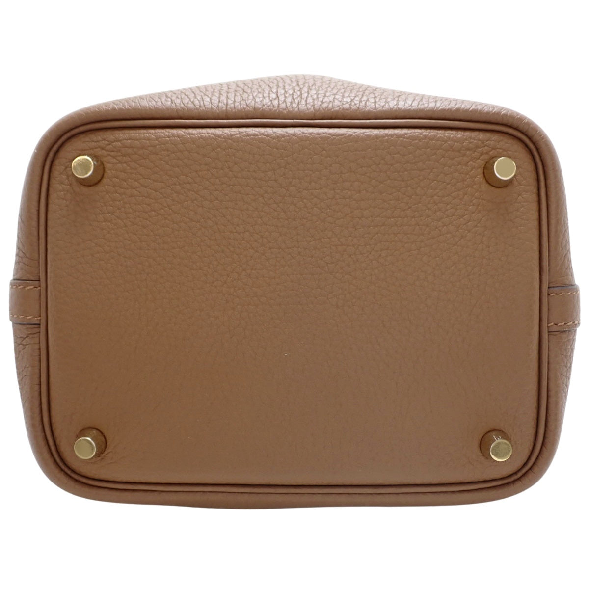 Picotin Lock Eclat PM Taurillon Clemence Swift Alezan Biscuit Gold Hardware Z stamp