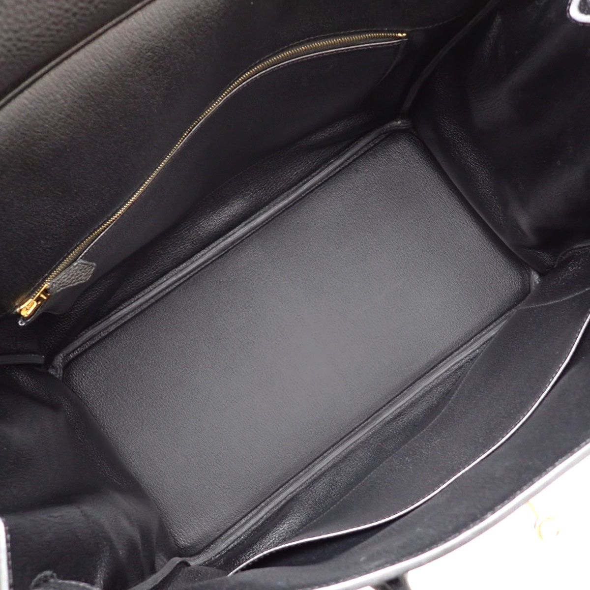 铂金包40 托哥皮 黑色 金色五金 X刻印