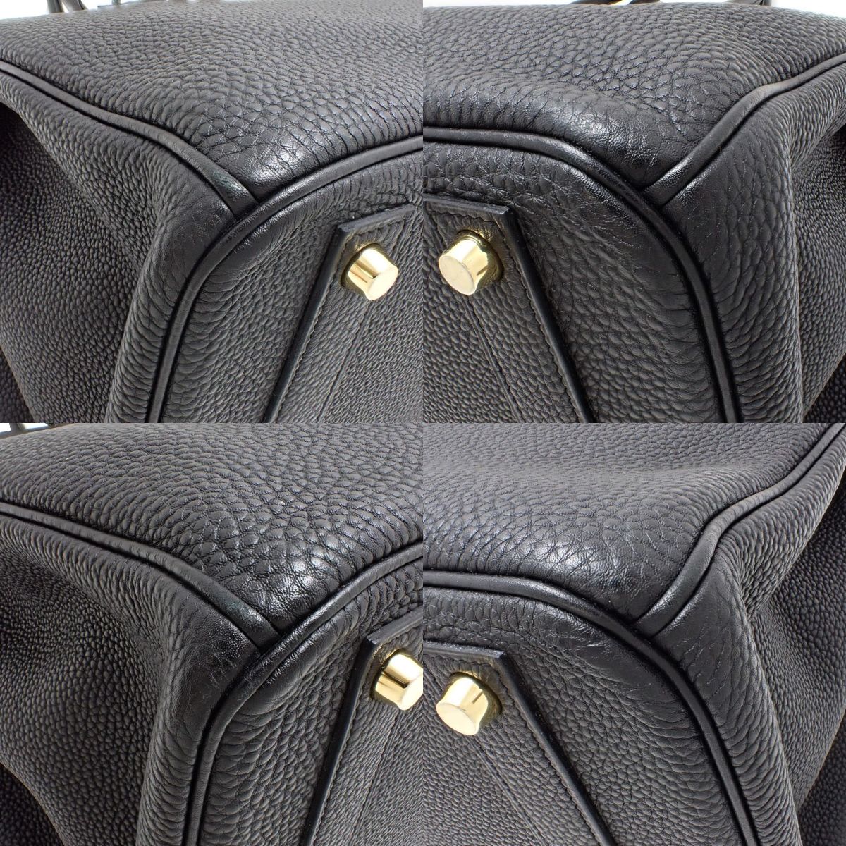 铂金包40 托哥皮 黑色 金色五金 X刻印