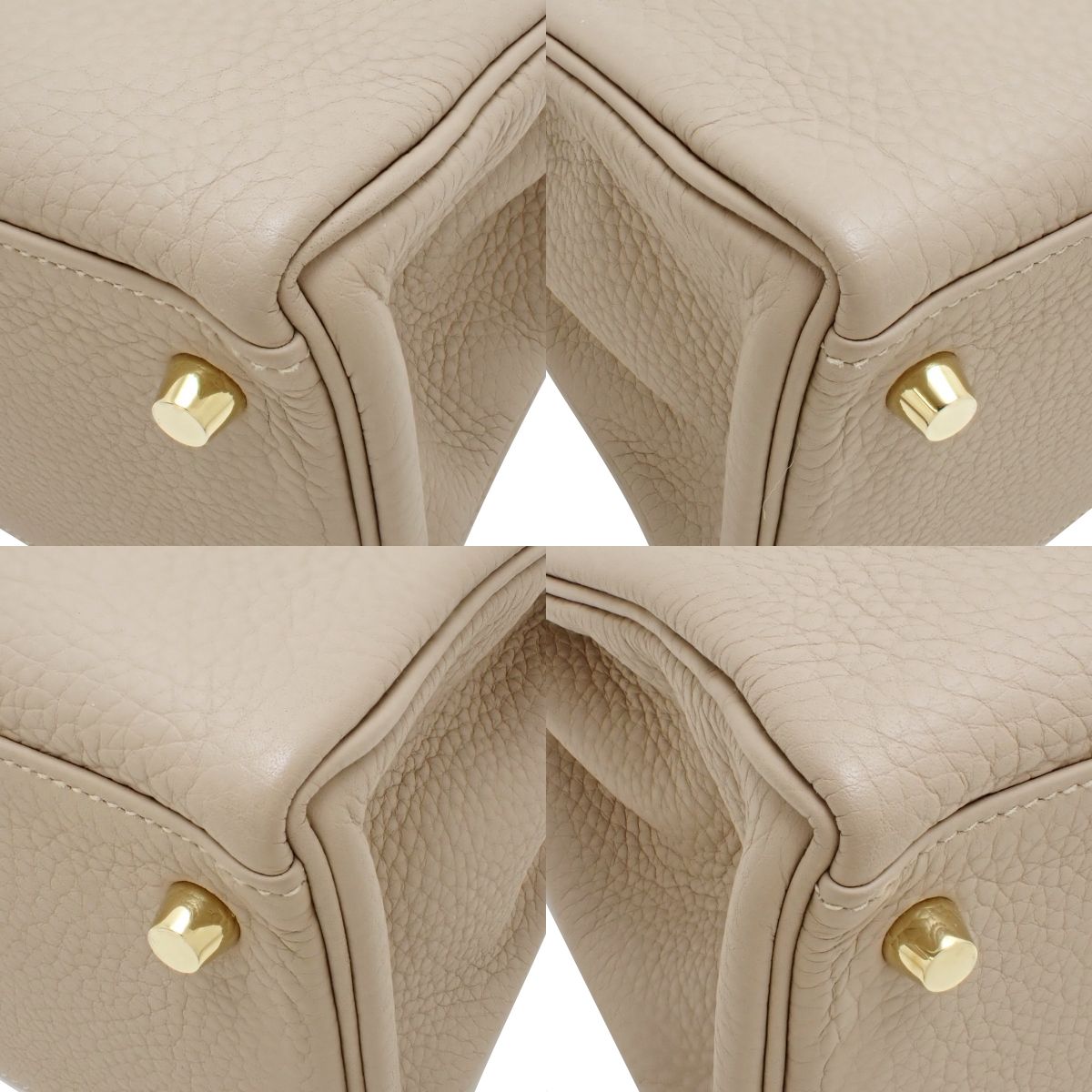 Kelly 28 (内缝) Taurillon Clemence 大象灰 金扣 Z刻印