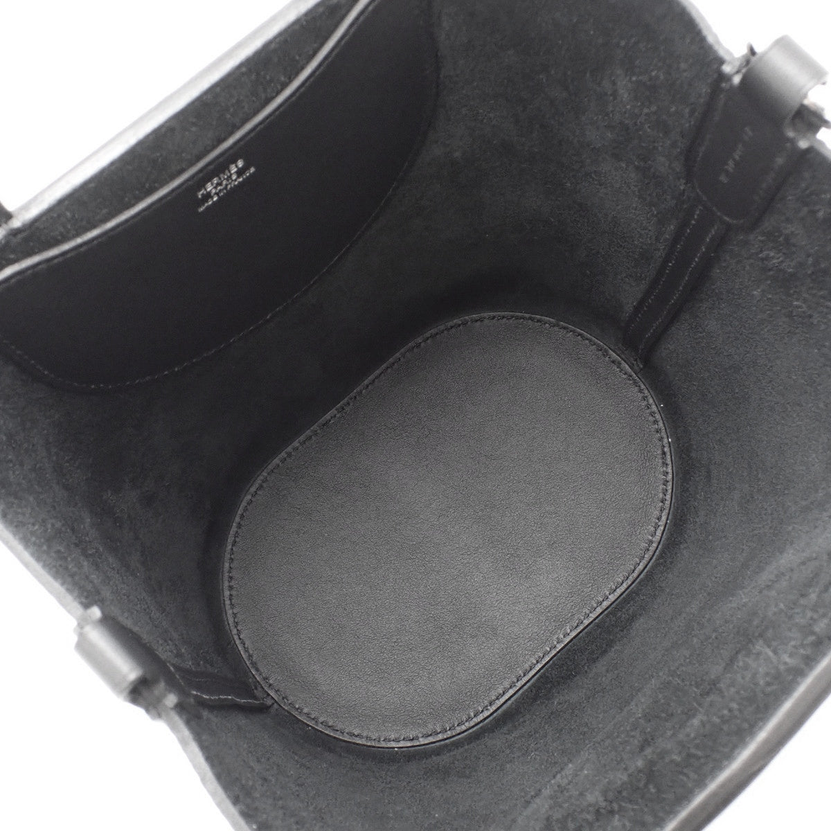 [Unused] In the Loop 18, Taurillon Clemence, Palladium Hardware, Black, Silver Hardware, W stamp