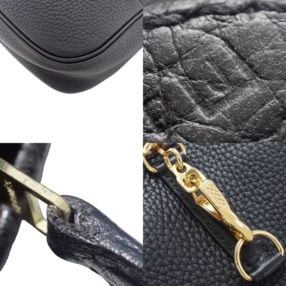 Trim 31 Taurillon Clemence Black Gold hardware [J] engrave