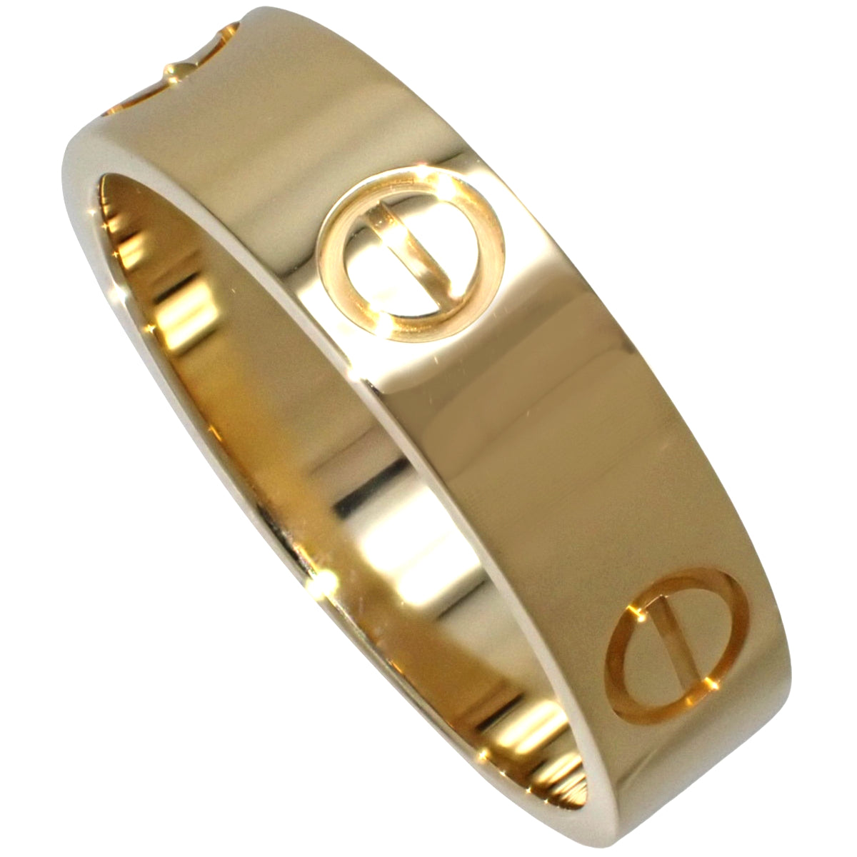LOVE Ring Classic Model Yellow Gold K18YG 59 6.7g