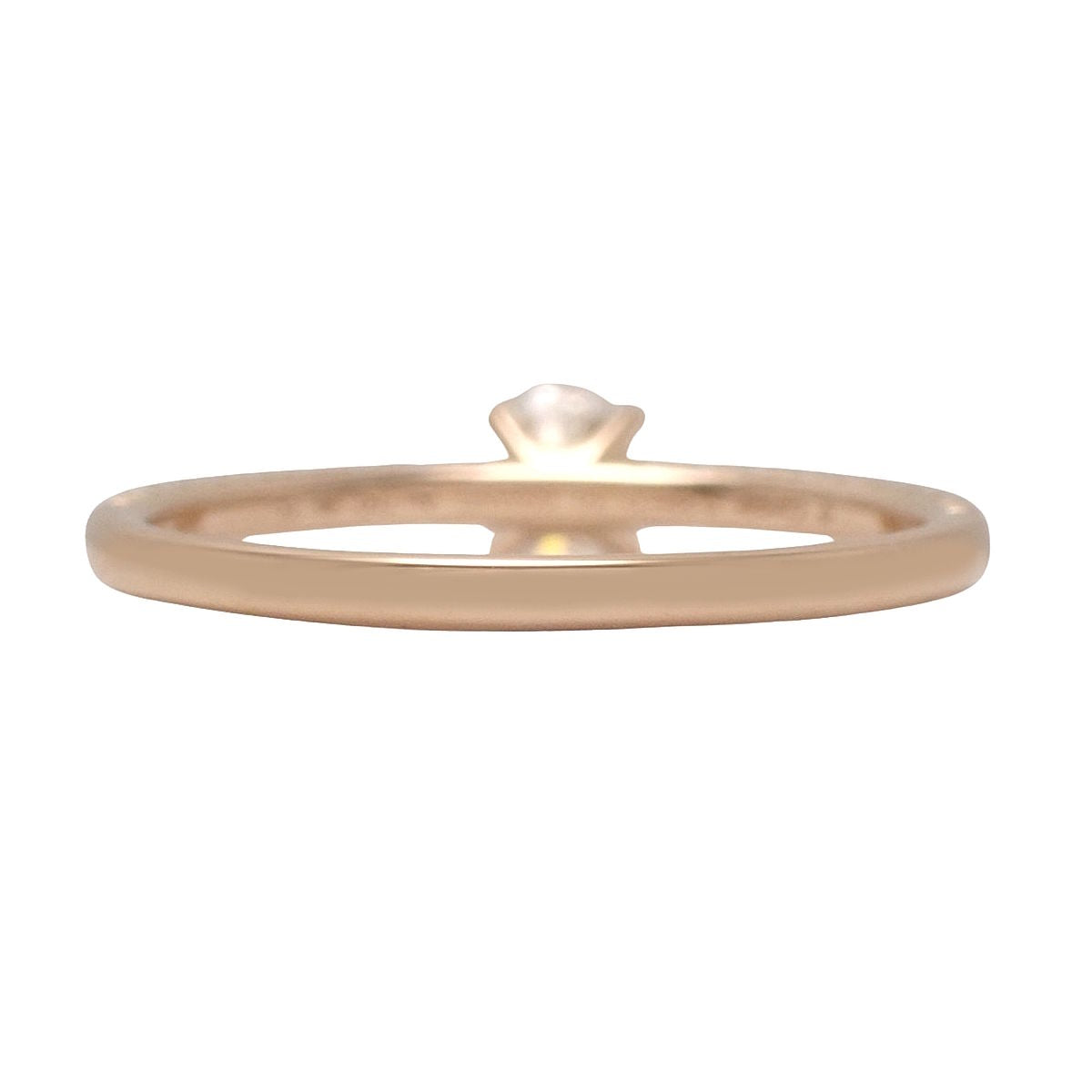 Cartier Etincelle Solitaire Ring Diamond D0.32 Pink Gold K18PG 50 1.3g