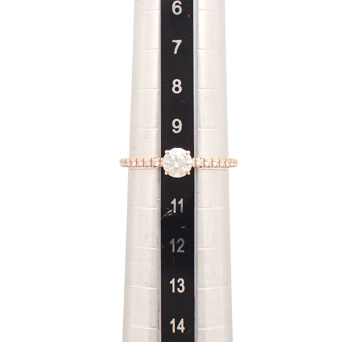 Cartier Etincelle Solitaire Ring Diamond D0.32 Pink Gold K18PG 50 1.3g