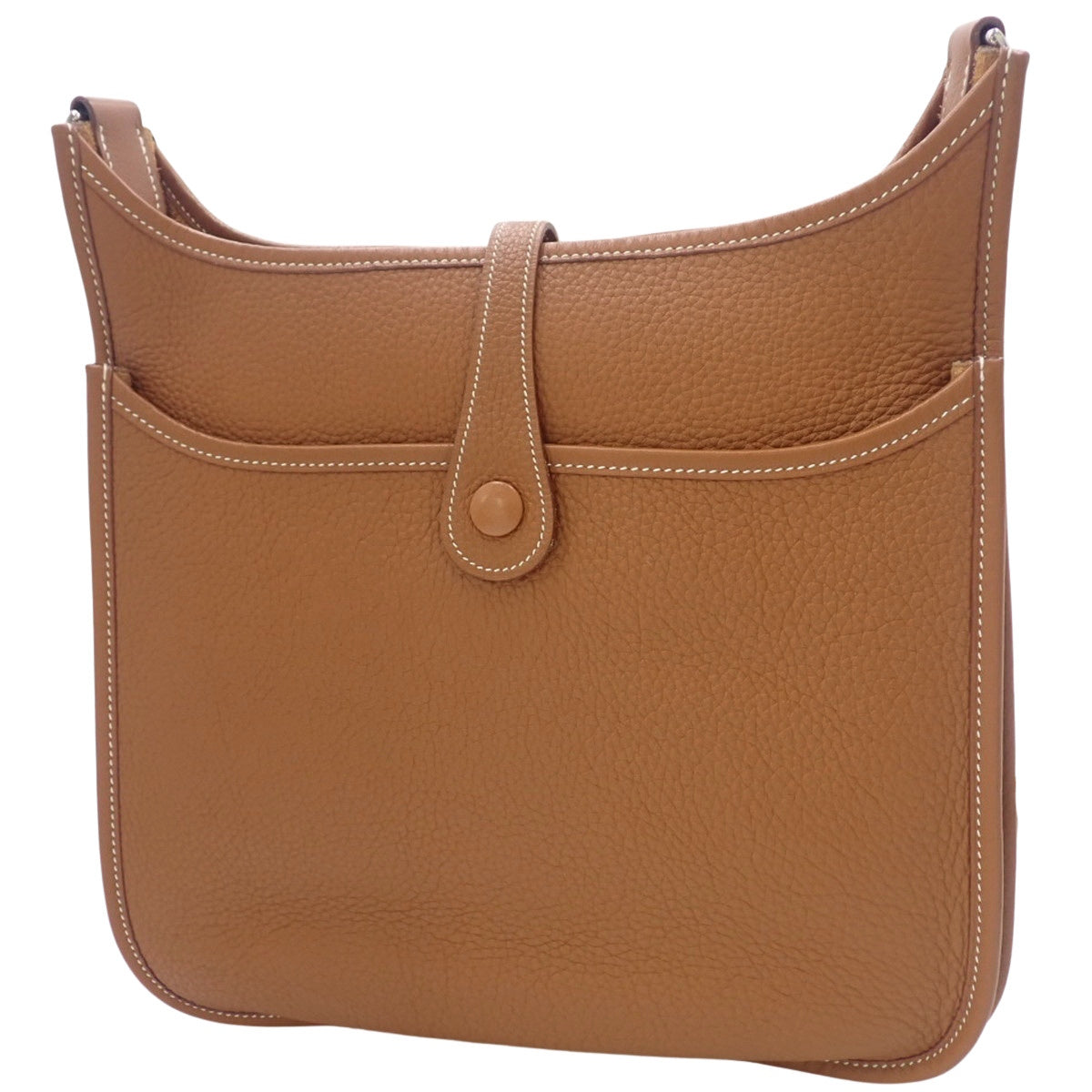 Evelyne II PM Taurillon Clemence Gold Silver Hardware □J stamp