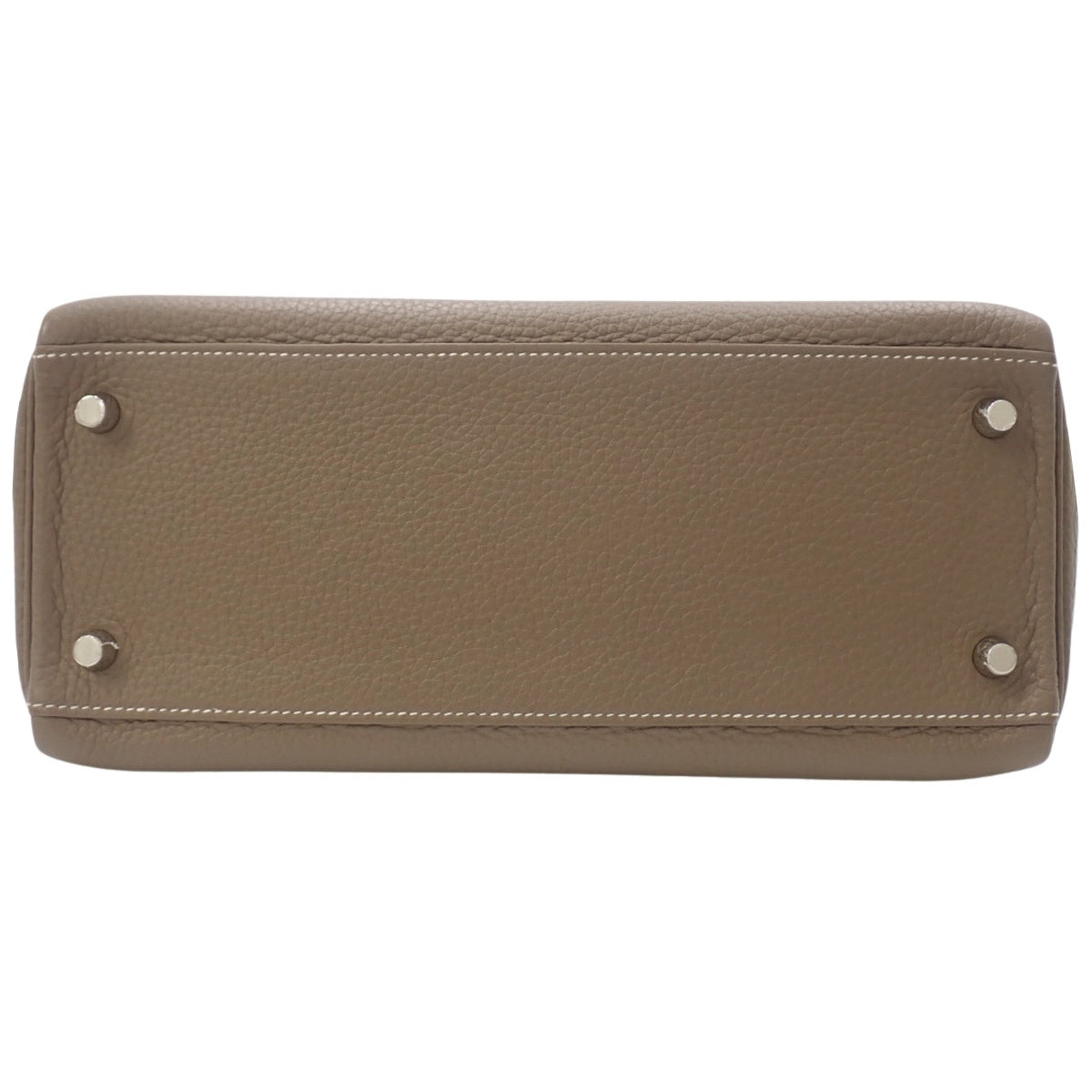 ケリー28 (内縫い) トリヨンクレマンス エトープ/エトゥープ シルバー金具 Y刻印