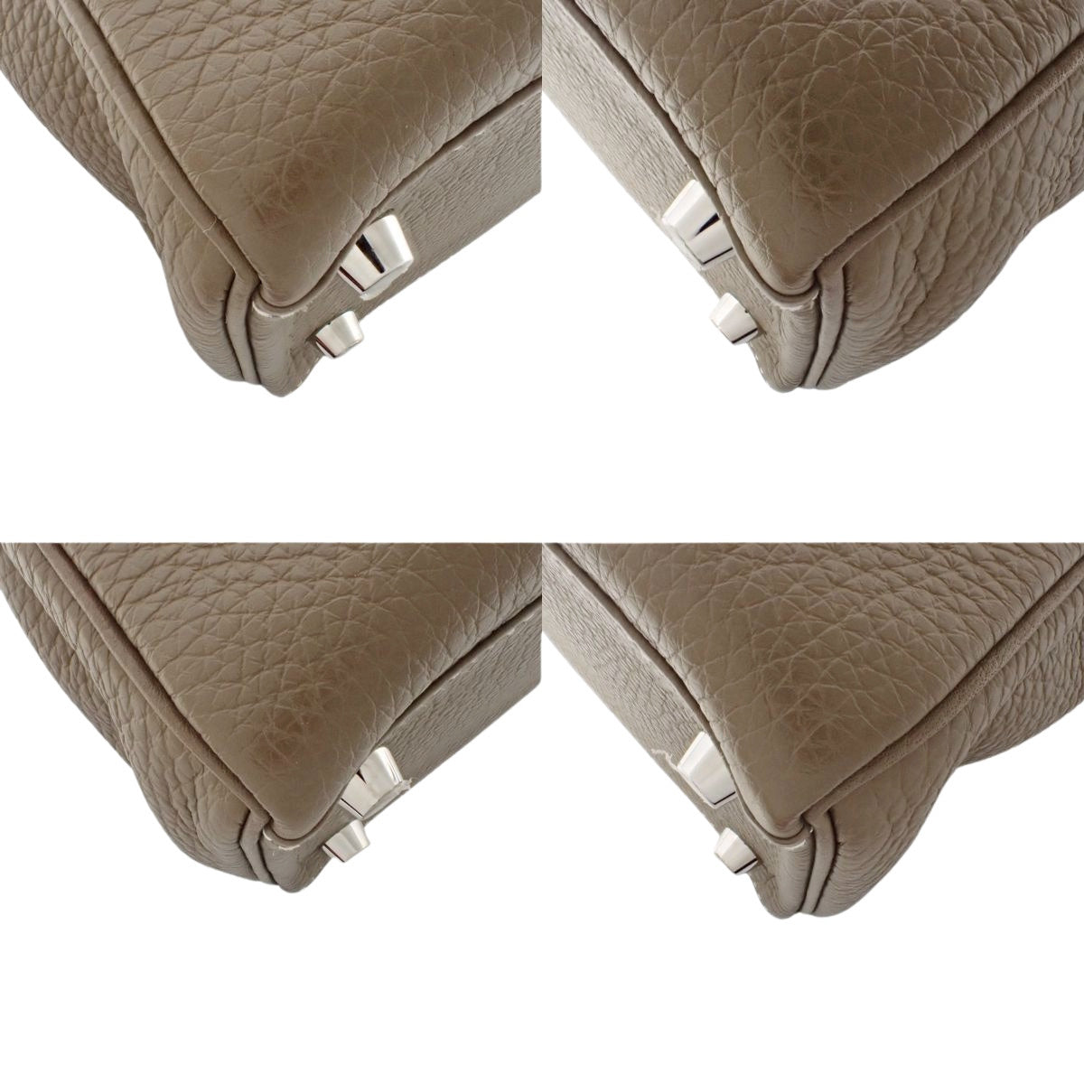 ケリー28 (内縫い) トリヨンクレマンス エトープ/エトゥープ シルバー金具 Y刻印