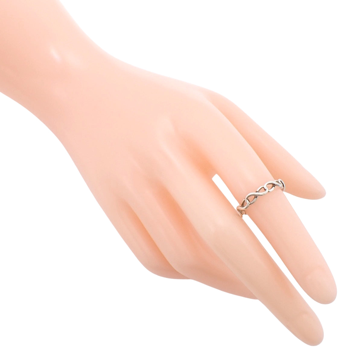 バンド リング シルバー SV925 8.5(48.5)号