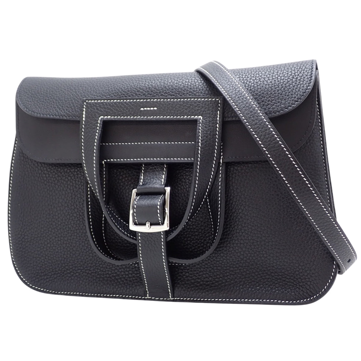 アルザン31 トリヨンクレマンス ブラック シルバー金具 X刻印