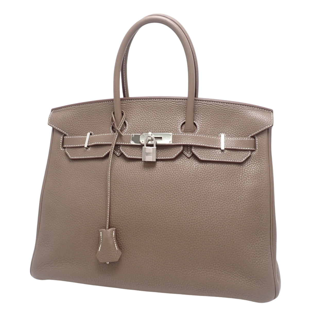 Birkin 35 Taurillon Clemence 皮革 钯金扣 83/大象灰 X刻印