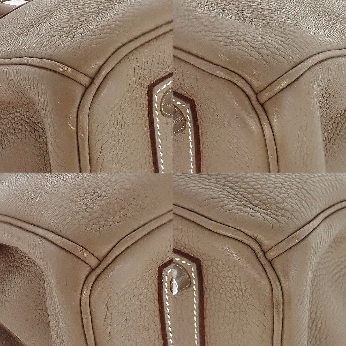 Birkin 35 Taurillon Clemence 皮革 钯金扣 83/大象灰 X刻印