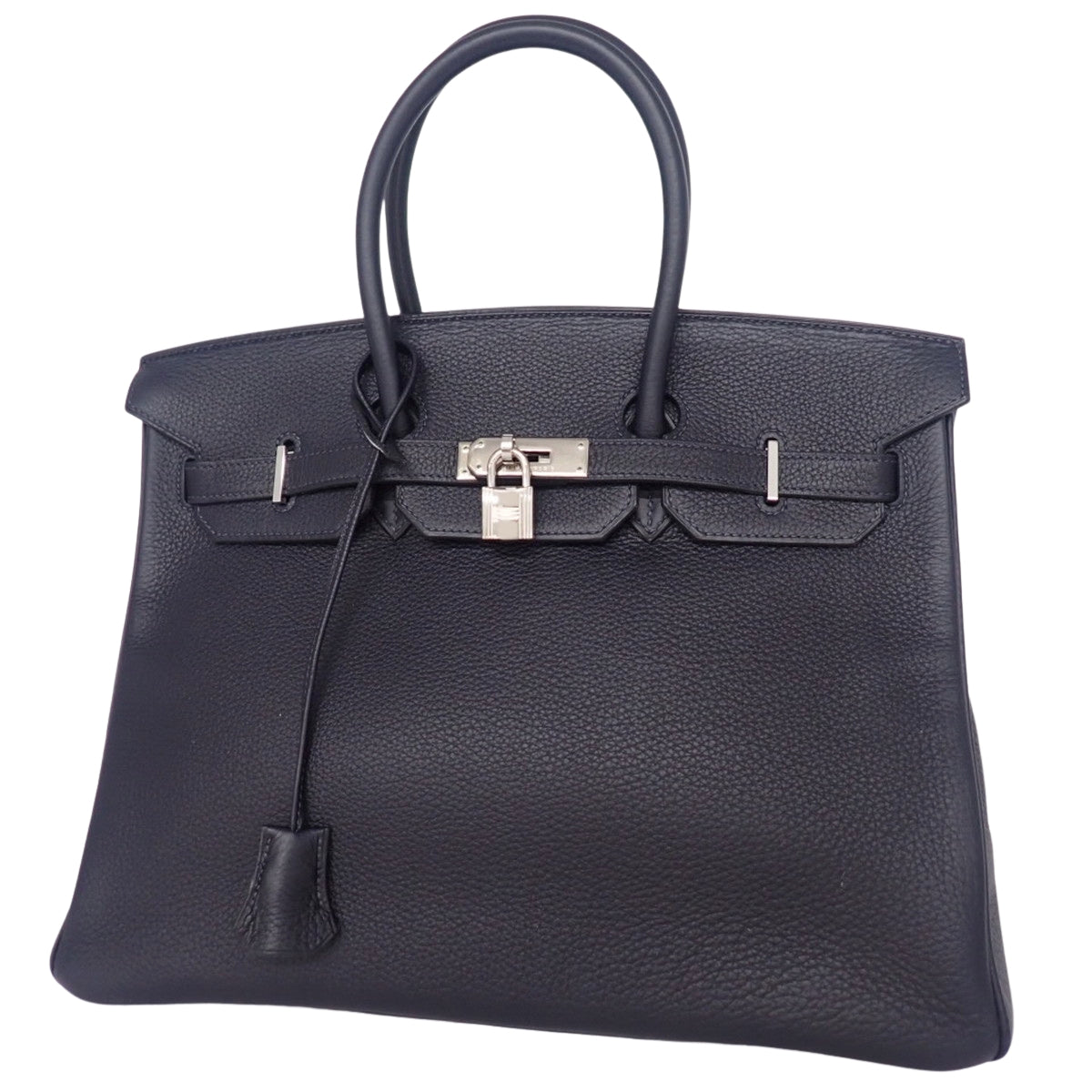 铂金包35 托哥皮 钯金件 午夜蓝 G刻印