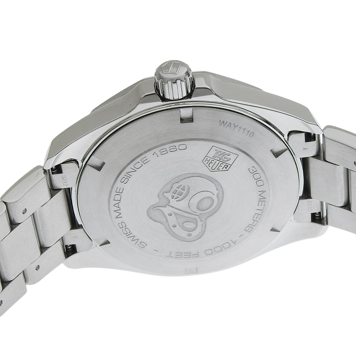 Aquaracer WAY1110.BA0928 SS Black Quartz Men's