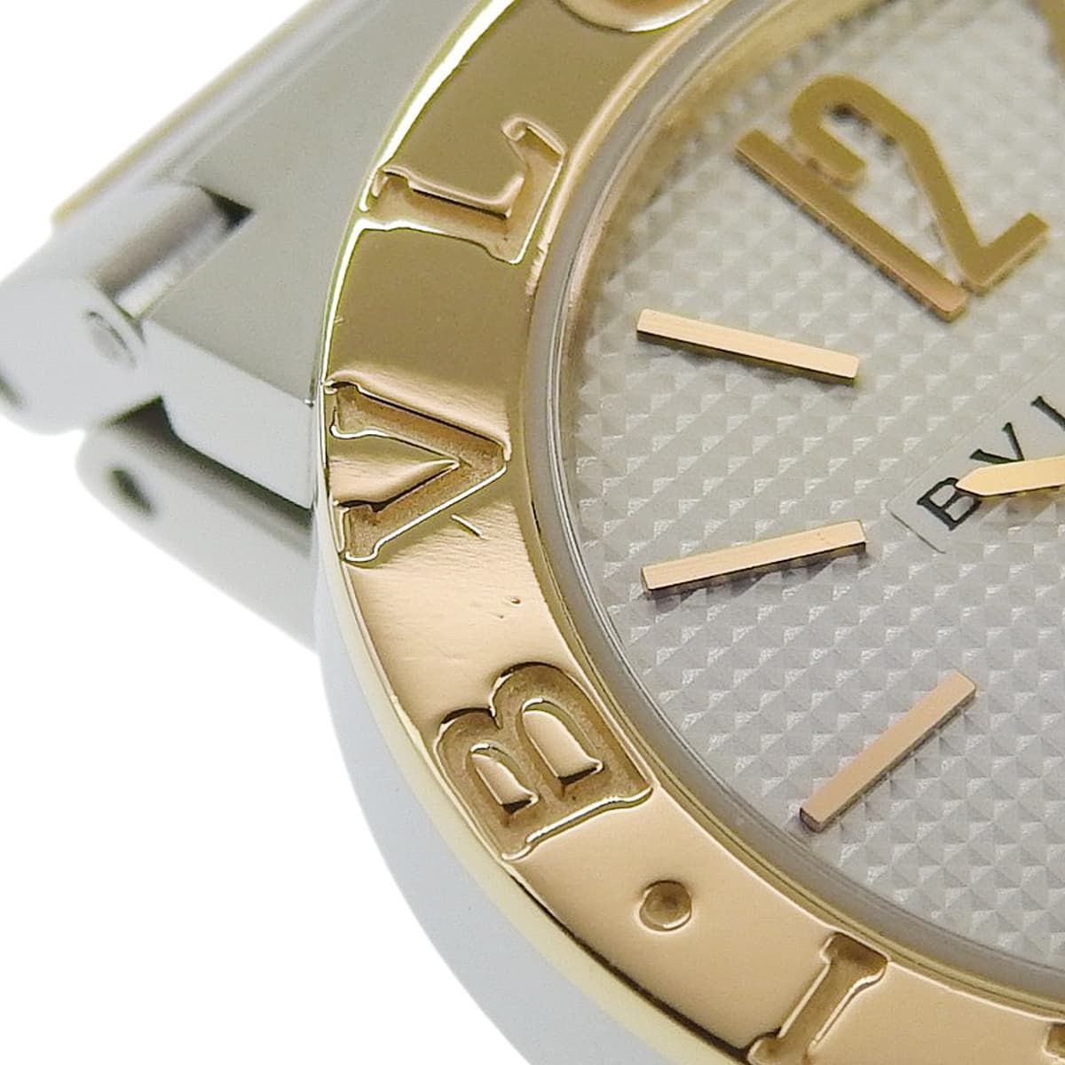 宝格丽BVLGARI BVLGARI BB26WSGD YG/SS 白色 石英 女式