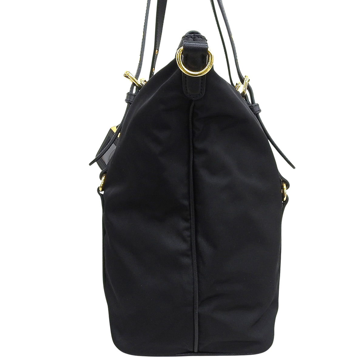 2WAY トートバッグ ナイロン レザー NERO ネロ 1BG253
