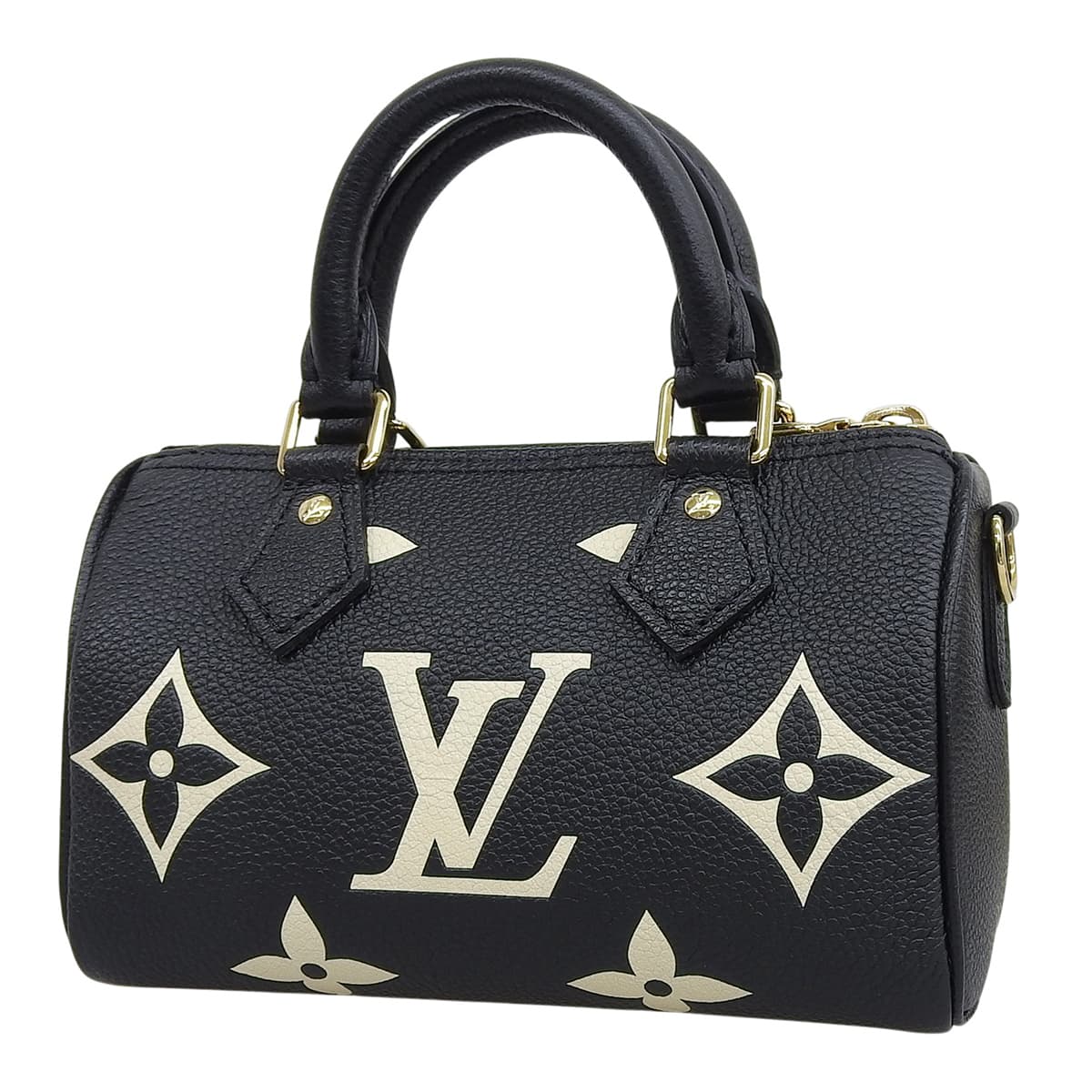 モノグラム・アンプラント ナノ・スピーディ ブラック ベージュ M81456