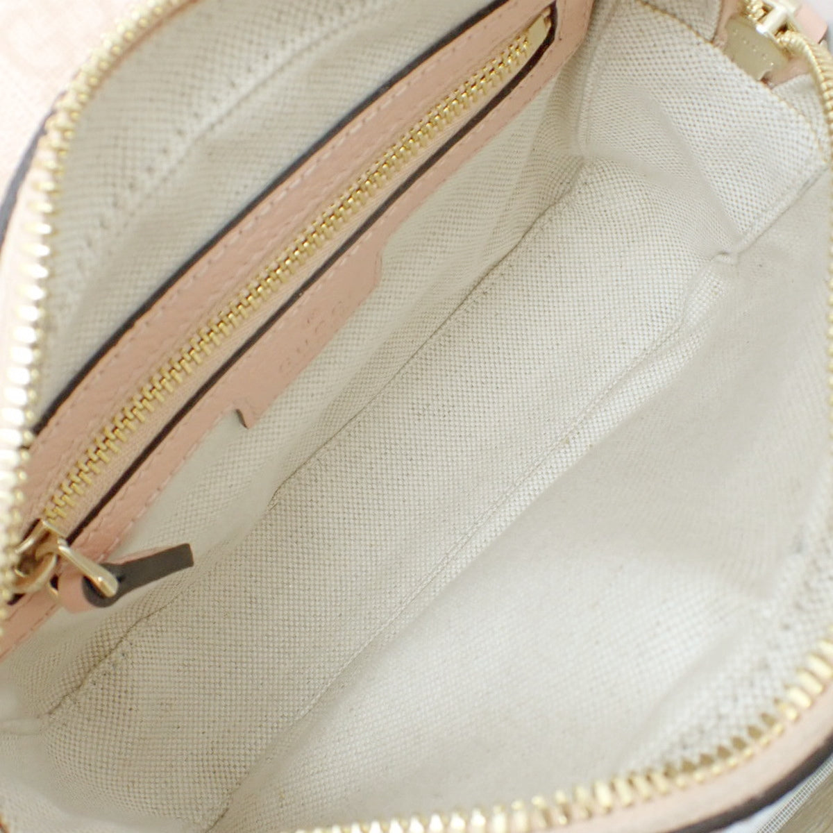 Ophidia GG Mini Shoulder Bag GG Supreme Leather Pink Beige 772239
