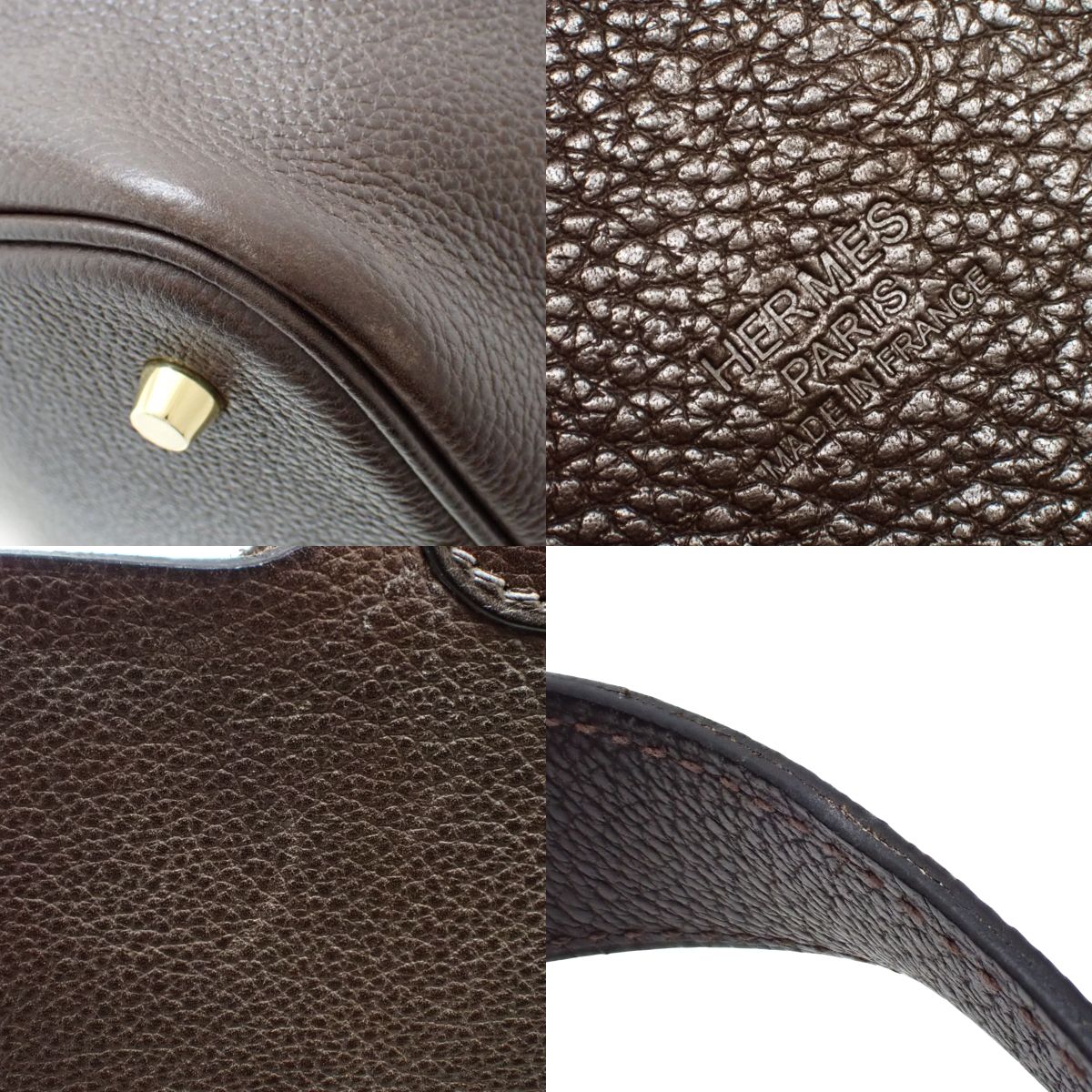 ピコタンロックMM バレニアフォーブル カカオ ゴールド金具 Z刻印